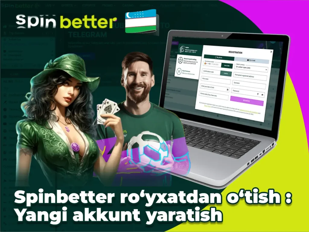 Регистрация в Spinbetter: шаги по созданию новой учетной записи
