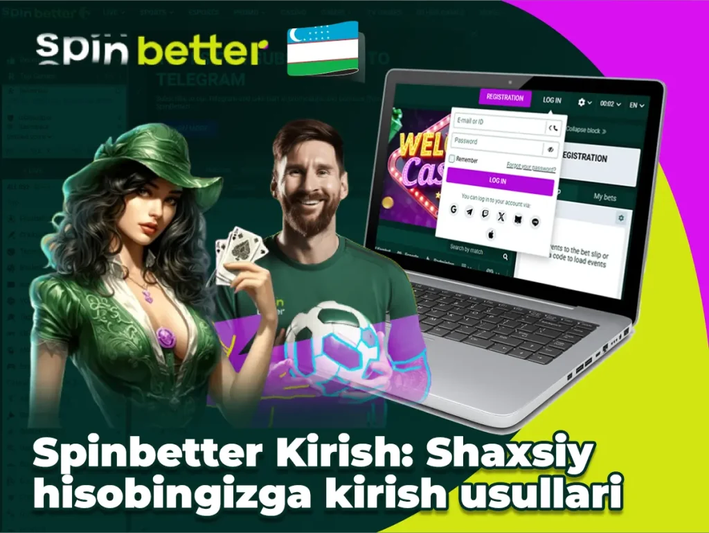 Spinbetter Kirish: Shaxsiy hisobingizga kirish usullari