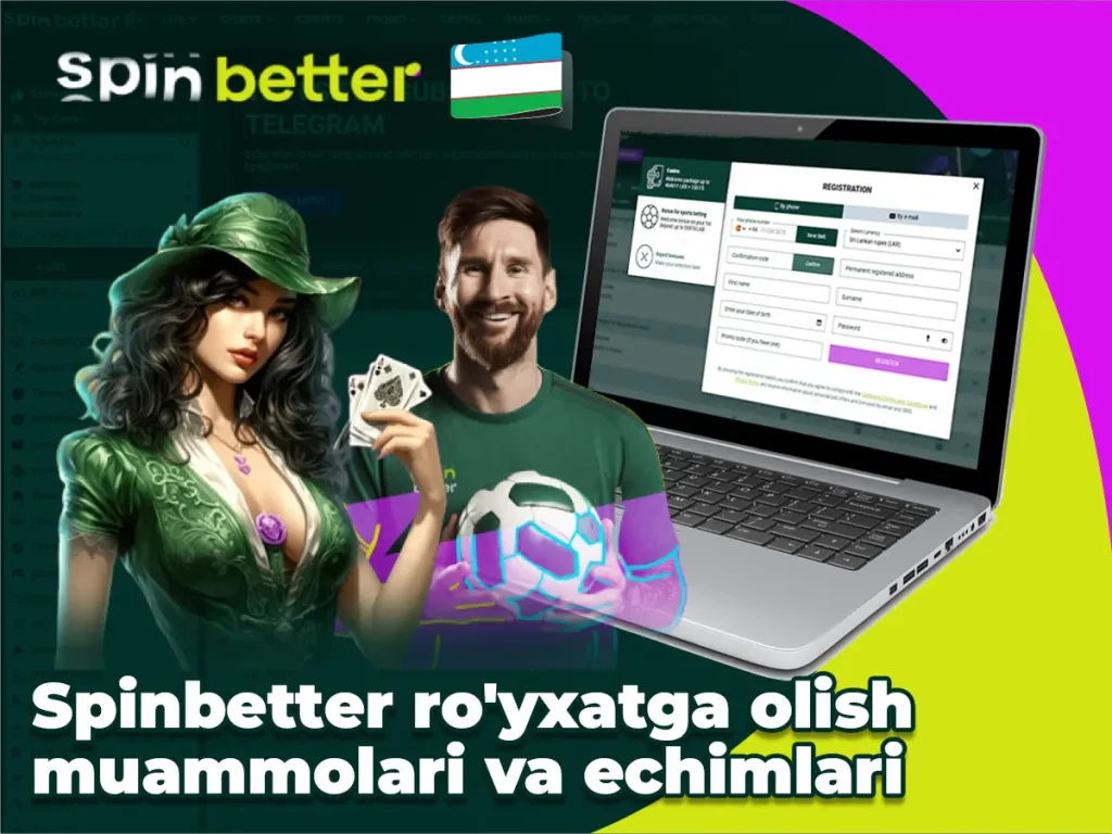 Проблемы с регистрацией в Spinbetter и их решения
